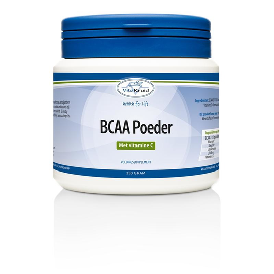 Vitakruid BCAA Poeder (250 Gram)