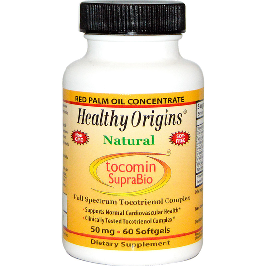 Healthy Origins, Tocomin SupraBio, 50 mg, 60 Softgels