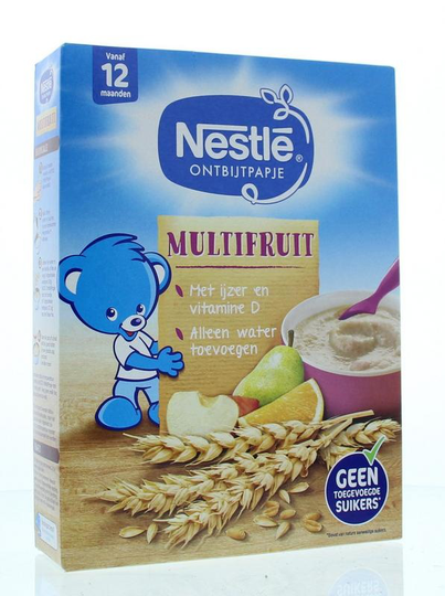 Nestle Pyjamapapje multifruit (250 Gram)