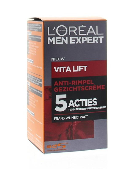 Loreal Men expert vitalift5 gezichtscreme (50 Milliliter)