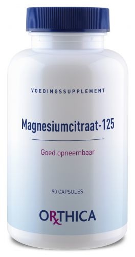 Orthica Magnesium citraat 125 (90 Capsules)