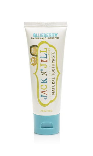 Jack n Jill Natural toothpaste blueberry (50 Gram)