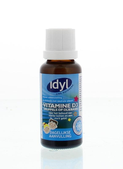 Idyl Vitamine D 10 mcg druppels (25 Milliliter)