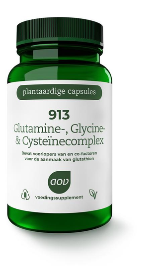 AOV 913 Glutamine- glycine & cysteinecomplex (30 Vegetarische capsules)