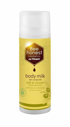 Traay Bee Honest Bodymilk olijf & citroen bdih (150 Milliliter)