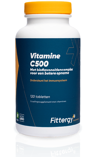 Vitamine C500 met BioflavonoÃ¯den (120 tabletten) - Fittergy