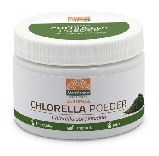 Mattisson Chlorella poeder Europees (125 Gram)