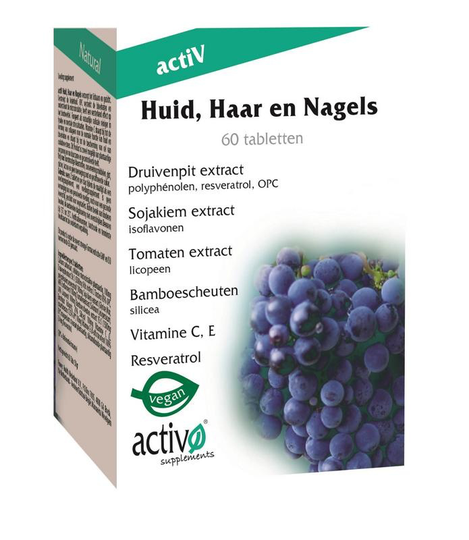 Activo Huid haar nagels (60 Tabletten)