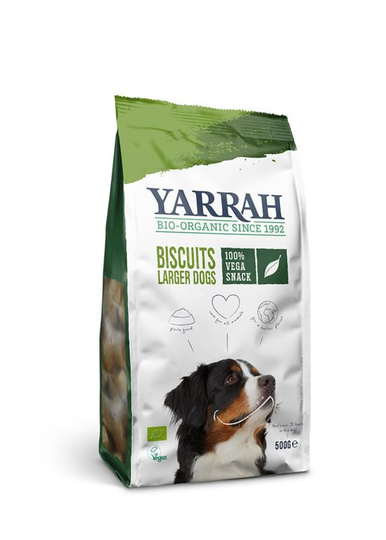 Yarrah Hondenkoekjes vegetarisch bio (500 Gram)