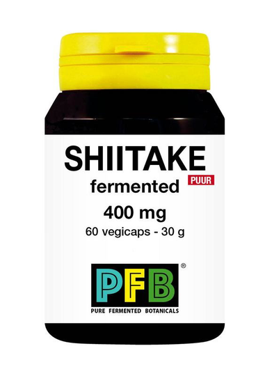 SNP Shiitake fermented 400mg puur (60 Vegetarische capsules)