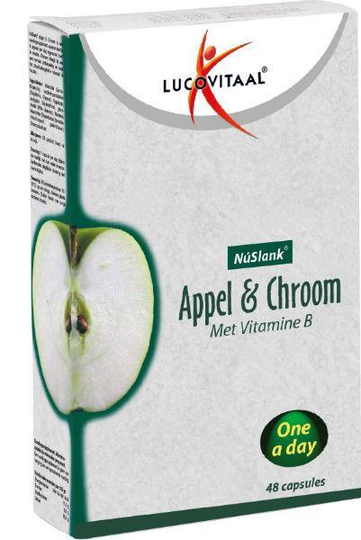 Lucovitaal Appel & chroom vitamine B (48 Capsules)