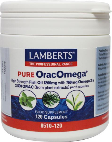 Lamberts Orac omega (visolie) (120 Capsules)