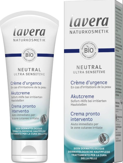 Lavera Neutral acute creme d'urgence bio FR-DE-NL (75 Milliliter)
