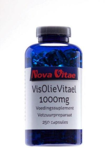 Nova Vitae Visolie vitael 1000 mg (zalmolie) (250 Capsules)