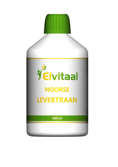 Elvitaal/elvitum Levertraan (500 Milliliter)