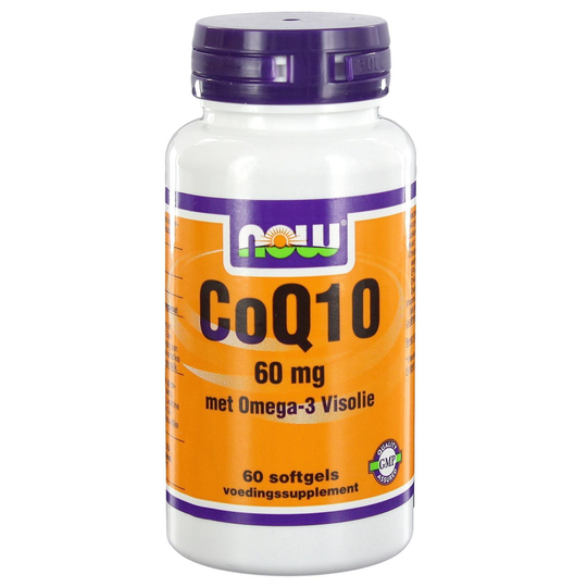 CoQ10 60 mg met Omega-3 Visolie