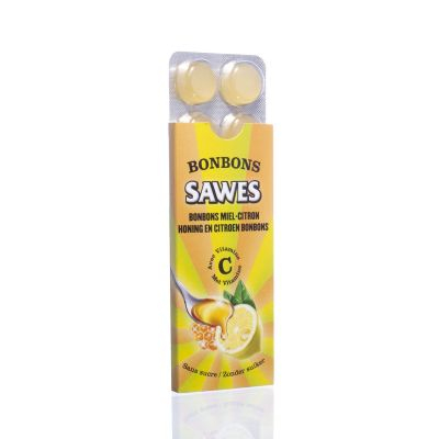 Sawes Bonbon Honing-Citroen | 10 stuks