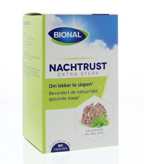 Bional Nachtrust extra sterk (60 Capsules)