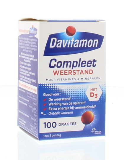 Davitamon Compleet weerstand (100 Dragees)