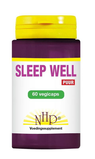 NHP Sleep well 700mg puur (60 Vegetarische capsules)