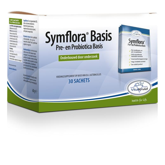 Vitakruid Symflora basis pre- & probiotica (30 Sachets)