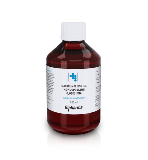 Fagron Natriumfluoride mondspoeling 0,05% FNA (500 Milliliter)