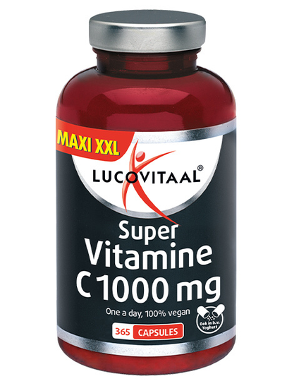 Lucovitaal Vitamine C 1000mg vegan (365 Capsules)