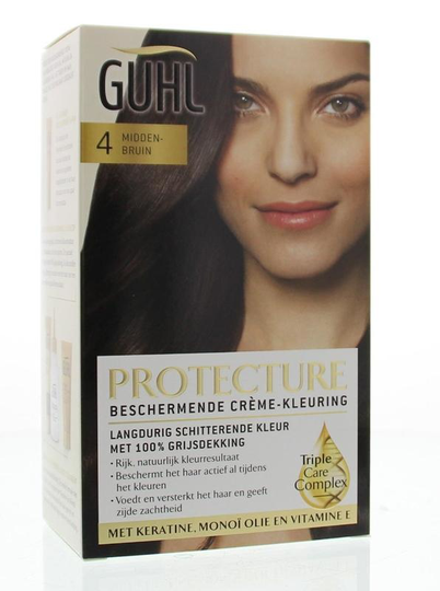 Guhl Beschermende cremekleur 4 middenbruin (1 Set)