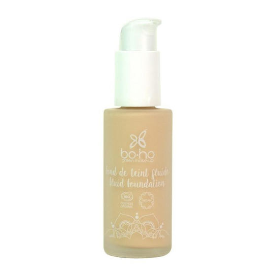 Boho Cosmetics Liquid foundation 01 porcelain (30 Milliliter)