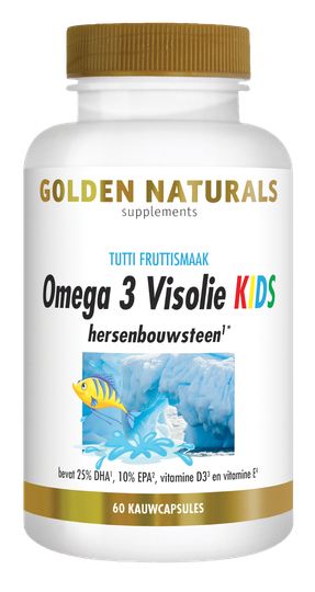 Golden Naturals Omega 3 Visolie KIDS