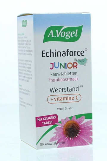 A Vogel Echinaforce junior & vitamine C (80 Kauwtabletten)