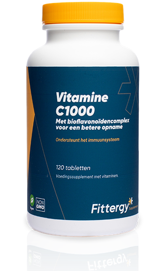 Vitamine C1000 met BioflavonoÃ¯den (120 tabletten) - Fittergy