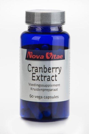 Nova Vitae Cranberry extract (60 Vegetarische capsules)