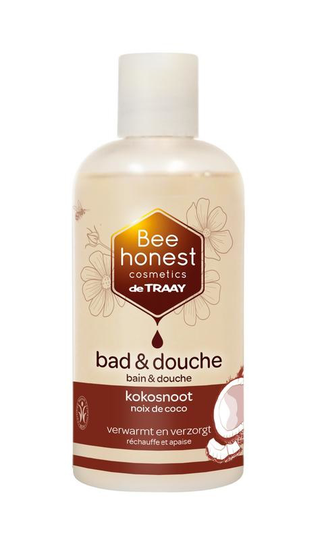 Traay Bee Honest Bad/douche kokos/honing (250 Milliliter)