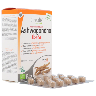 Physalis Ashwagandha Forte Bio | 30 tabletten