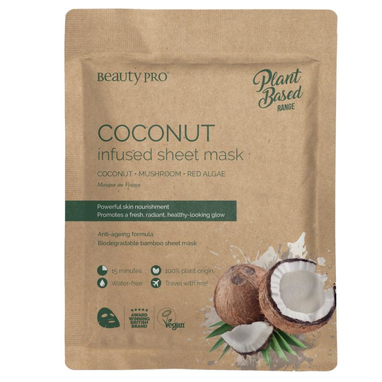 Beauty Pro Coconut infused sheet mask (1 Stuks)