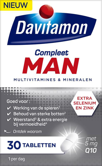 Davitamon Compleet man (30 Tabletten)