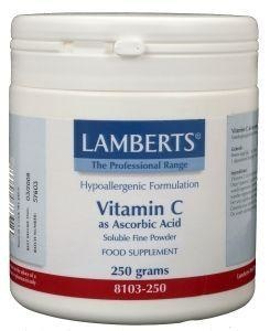Lamberts Vitamine C ascorbinezuur (250 Gram)