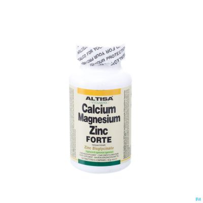 Altisa Calcium Magnesium Zinc Forte | 100 tabletten
