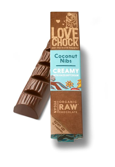 Lovechock M'lk coconut nibs bio (40 Gram)
