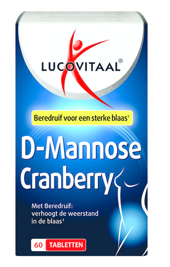 Lucovitaal D-mannose cranberry (60 Tabletten)