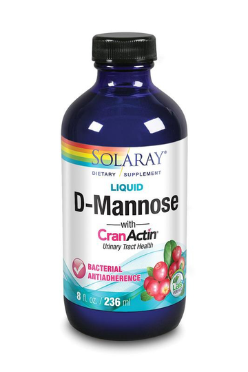 Solaray D-Mannose & cranberry (236 Milliliter)