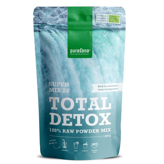 Purasana Total detox mix 2.0 vegan bio (250 Gram)