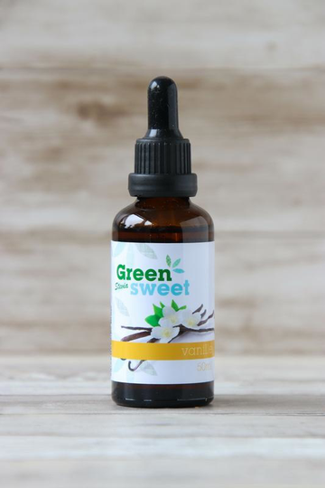 Green Sweet Vloeibare stevia vanille (50 Milliliter)