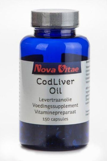 Nova Vitae Levertraan A & D (150 Capsules)