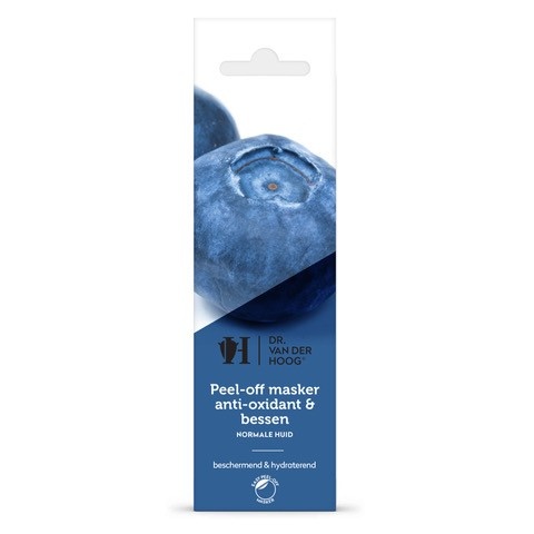 Dr vd Hoog Peel off masker antioxidanten & bessen (10 Milliliter)