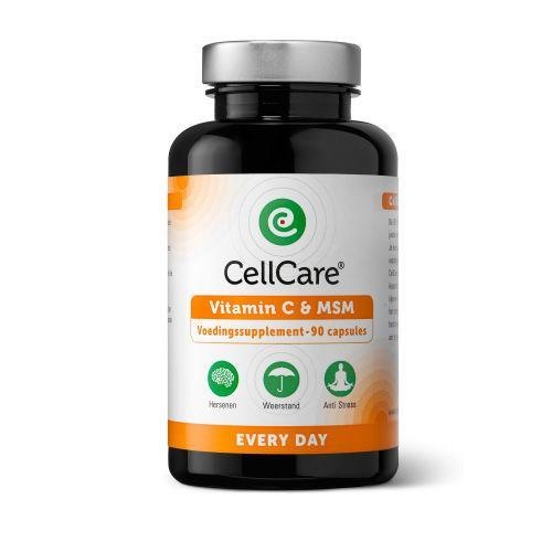 Cellcare Vitamine C & MSM (90 Vegetarische capsules)