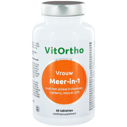 VitOrtho Meer-in-1 vrouw (60 tab)