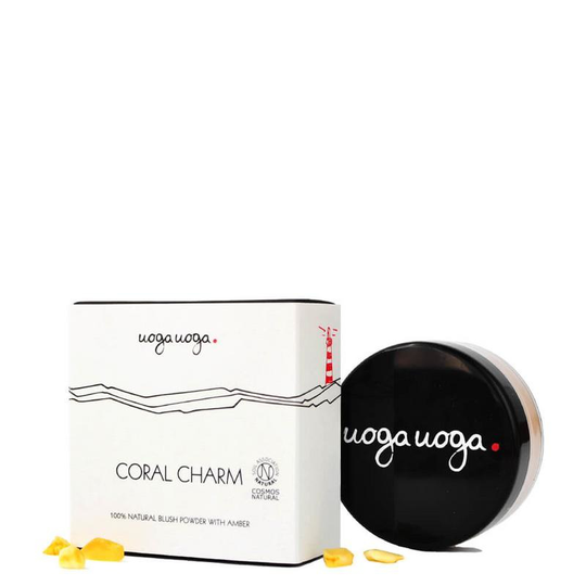 Uoga Uoga Blush powder coral charm 640 (4 Gram)