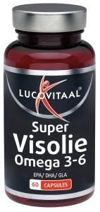 Lucovitaal Super visolie omega 3-6 (60 Capsules)